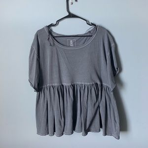 Free People Babydoll Tee